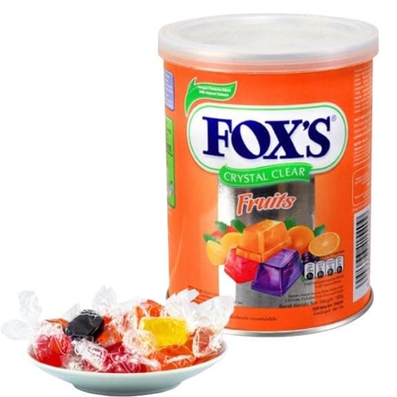 Fox'S Foxs Crystal Clear Fruits Candy 180G.