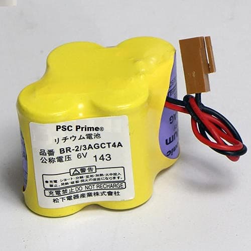 PSC Prime ® BR-2/3AGCT4A / A98L-0031-0025 CNC Battery 6 Volt for Fanuc APC Alaram