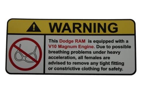 Dodge Ram V10 Ram No Bra