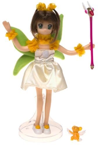 Cardcaptors 8" Sakura Doll with Stand, Clow Wand and Kero-chan