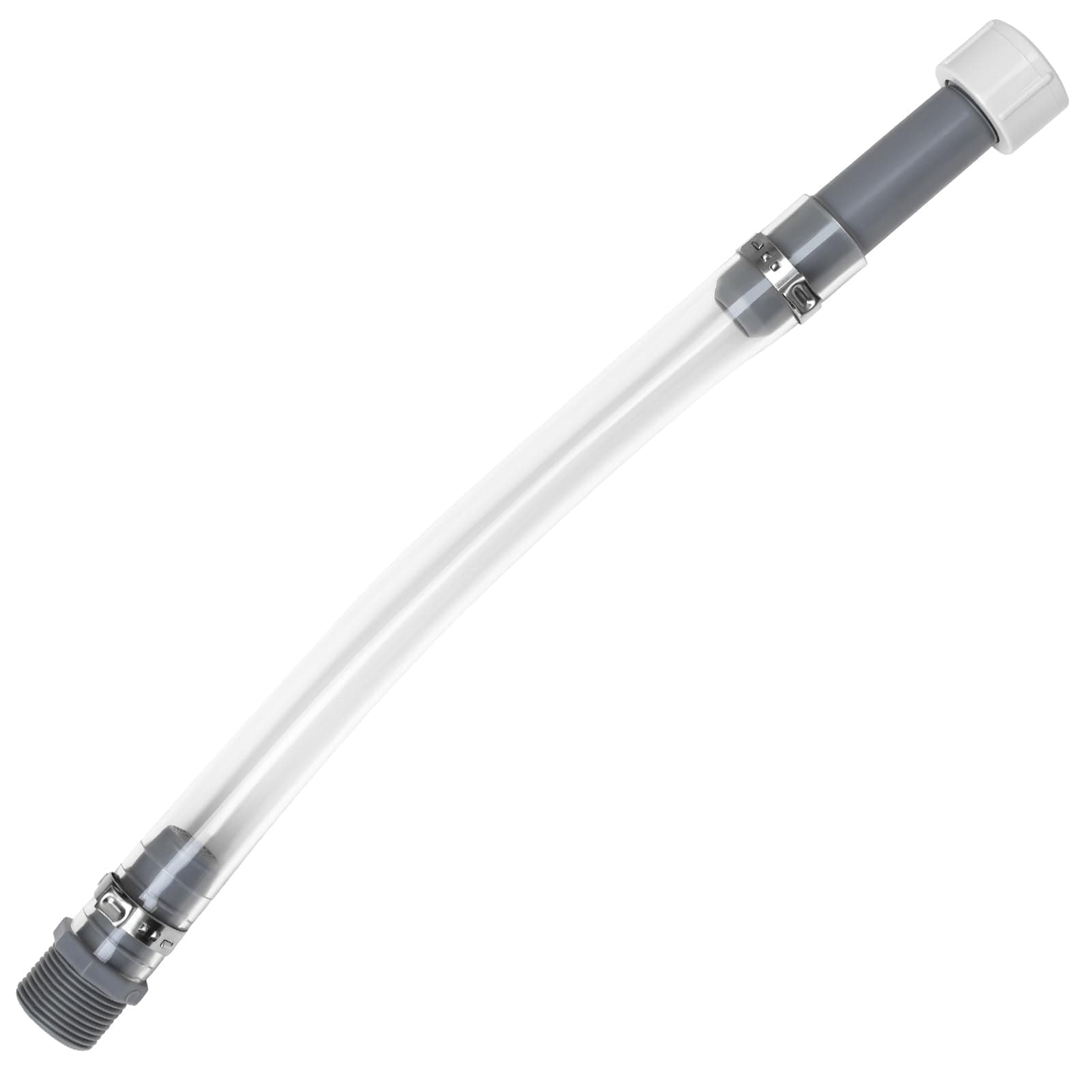 14" Clear Racing Fuel Hose, Compatible with VP Racing, Jegs, LC2 and Scribner, Improved Filter Design