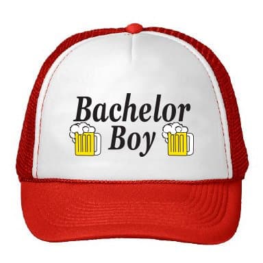 Bachelor Boy Groom Hat
