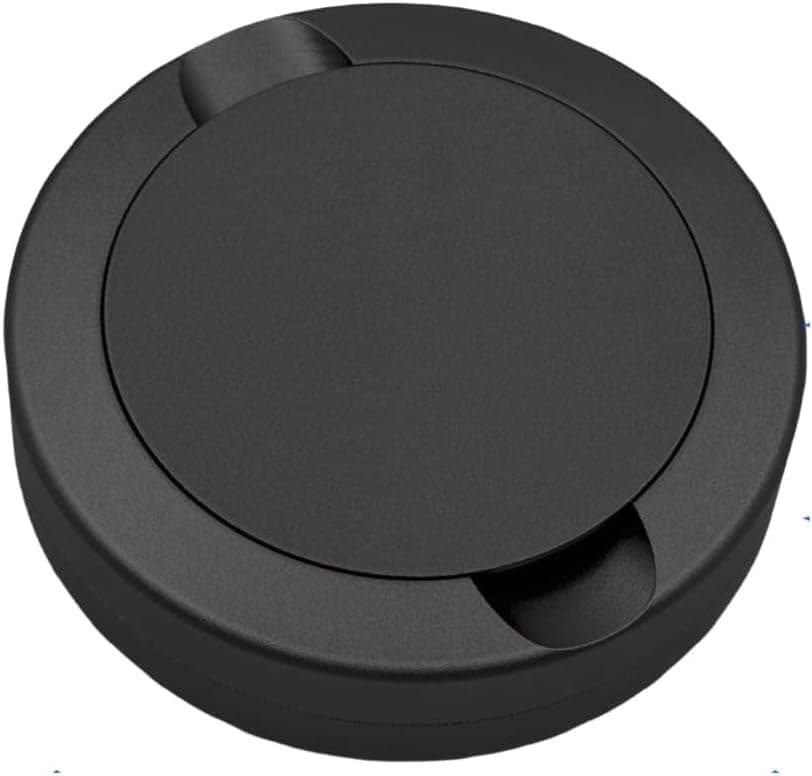 Snus Cans Aluminum Black Color 3 Layers Snuffbox CNC Metal for Snus Packaging (Black)