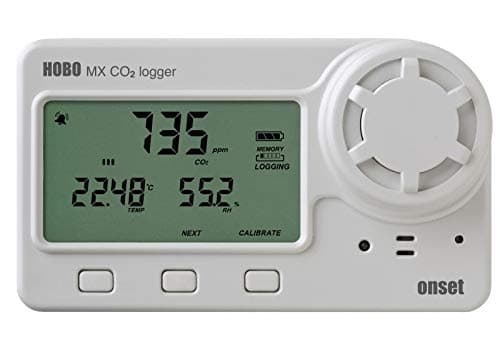 Onset HOBO MX1102A Bluetooth Carbon Dioxide, Humidity and Temperature Data Logger