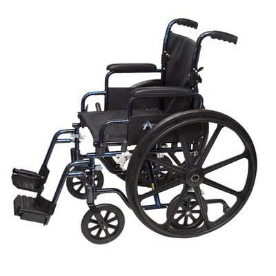Transformer 16" Lightweight Transport Wheelchair