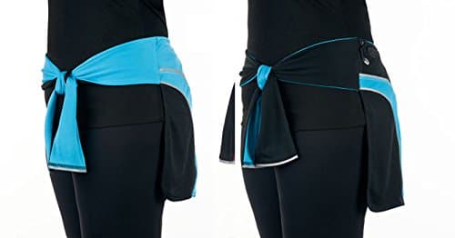 Run Belt - The World's First Workout Wrap - 3 Pockets - Fitness in Style - A New Kind of Running/Workout Belt
