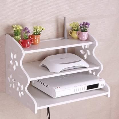 Anb Enterprises Mdf Wall Set Up Box Stand (White)
