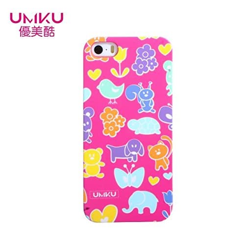 UMKU "Cooler Series" Lovely Pet Cartoon Picture Hard Shell Case for iPhone 6 (4.7 Inch Screen) (UMKU-L-I6-4)