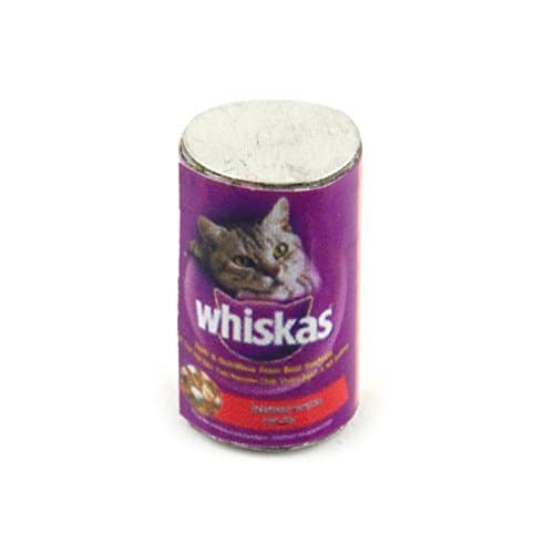 2 x MyTinyWorld Dolls House Miniature Can of Cat Food