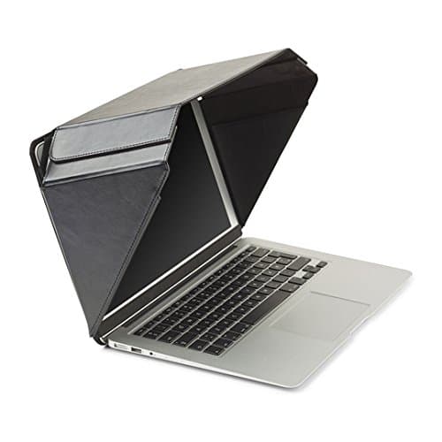 Philbert Design Laptop Sun Shade & Privacy Top Hood for Most 13,3", Black | Universal | Only Cover Providing Complete Privacy, Confidentiality and Sun Protection | Patent No. D790551