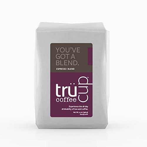trücup Low-Acid Espresso Blend Coffee (French Press, 2 lb)
