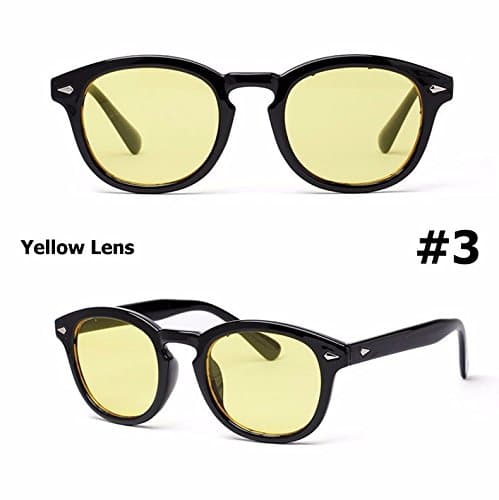 Dulaxie TM New Fashion Johnny Depp Round Style Tint Ocean Lens Sunglasses Brand Design Party Show Sun Glasses[3]