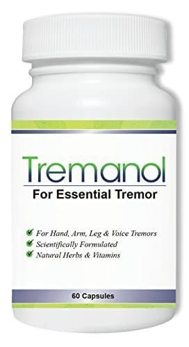 All Natural Essential Tremor Supplement - Provides Long-Term Herbal Relief to Reduce and Soothe Shaky Hands, Arm, Leg, & Voice Tremors Plus Includes Bonus ET Recipes E-book by Tremanol