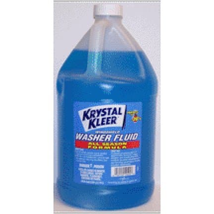 Krystal Kleer Ww-20 All Weather Washer Fluid Windshield Wash, 1-gallon (Pack of 6)