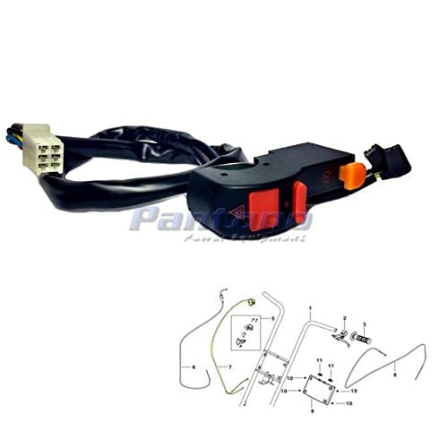 Baja OEM Doodle Bug Starter Kill Switch Shut Off Assembly DB30R-129