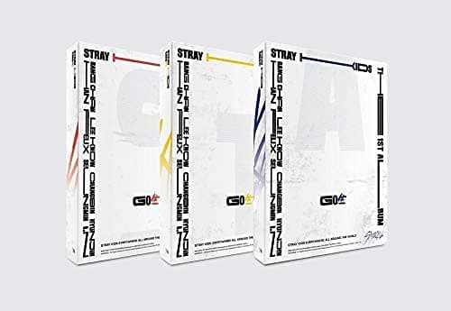 Stray Kids 'Go生' 1st Album Random Version CD+80p PhotoBook+2p PhotoCard+8p Lyric Leaflet+4 Cut Film+Secret Card+Message PhotoCard Set+Tracking Kpop Sealed Go Live