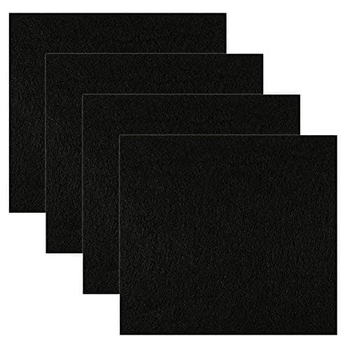 DSDY 4-Pack Activated Carbon Filters Cat Litter Boxes Charcoal Filter Cat Litter Pans Filters for Cat Litter Boxes and Pans