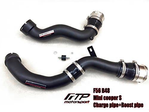 FTP Turbo Charge Pipe Kit + Boost Pipe for F56 B48 Aluminum