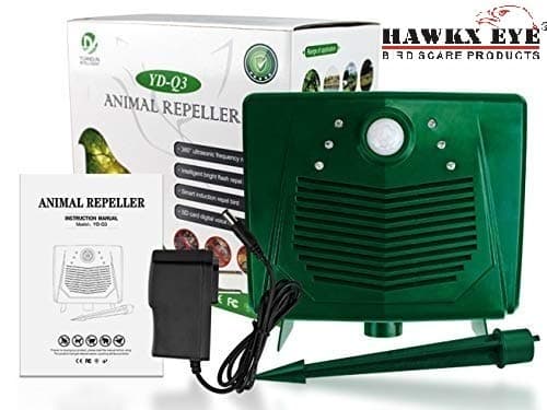 Hawkx Eye Expeller Bird & Animal Expeller 220 V Ac for Outdoor Use to Repele Piegons, Crow, Monkey, Dog Etc- by Hawkx Eye