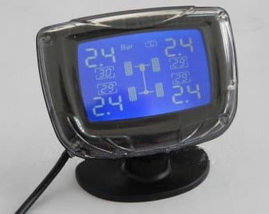 Gowe TPMS car Wireless tire pressure monitoring system 4 external sensors