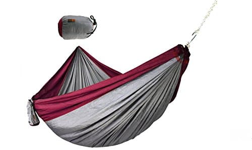 Huamost Double Person Hammocks/Mat/Swing/Cradle, Maximum load 300KG，Portable Light Weight Outdoor Travel Camping Multifunctional Durable Stronger hammock，Parachute cloth hammock