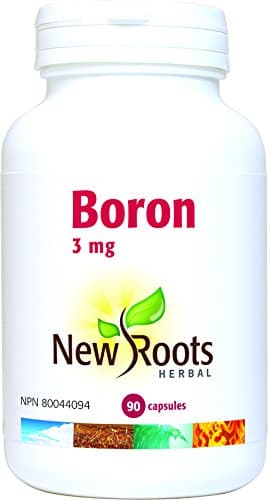 New Roots Boron 3 MG, 90 Capsules