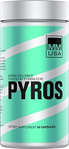 MMUSA PYROS FAT BURNER ACCELERANT, Premium 30 Day Supply, 90 Count by MMUSA