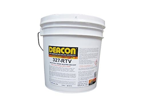 Deacon 327-RTV Gallon High Temperature Rubber Sealant, -60 Degree F to 500 Degree F, 1 gal, Plastic Pail