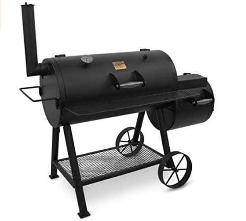 Anihoslen New! Oklahoma Joe's Highland Offset Smoker 879 Sq Ft Grill,Product_by: rob660, UGEIO356131904980410