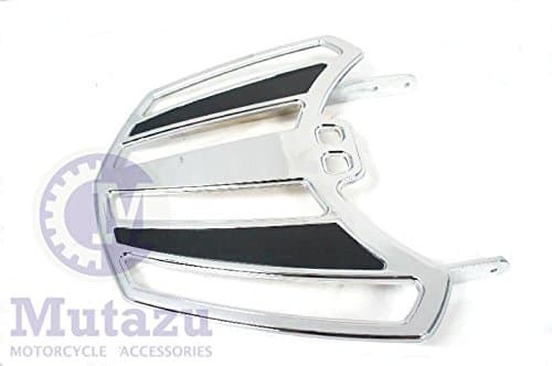 Mutazu Chrome Luggage Rack for Victory Cross Country Detachable backrest Sissy bar (SB-34-R)