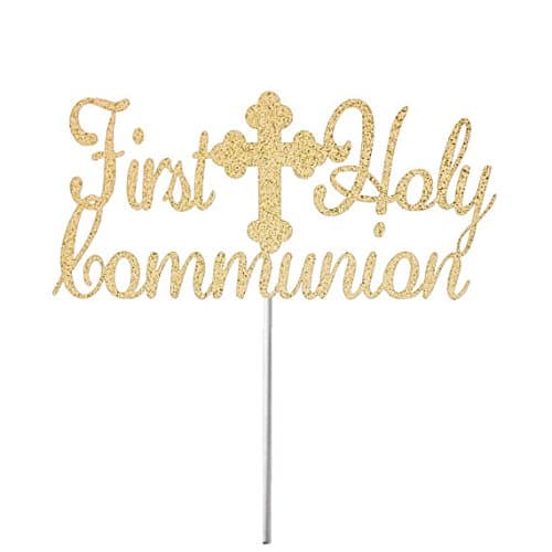 First Holy Communion Cake Topper, Religious Cake Topper, Communion Cake Topper, Confirmation, First Penance Topper, God Bless