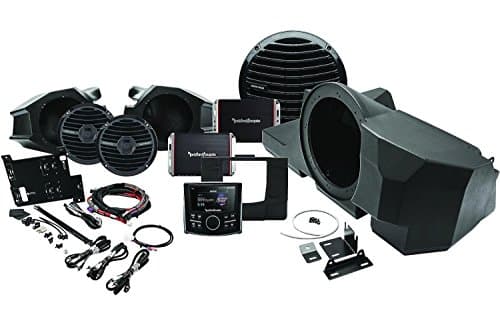 Rockford Fosgate Polaris RZR-STAGE3 Kit - Upgraded PMX-3 Head Unit