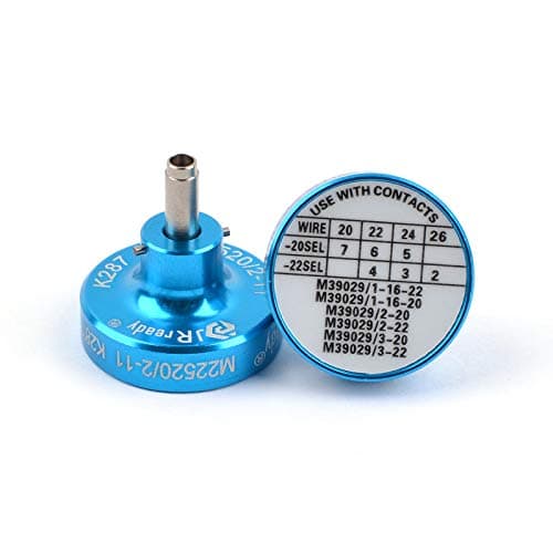 JRready K287 Positioner adapted to AS22520/2-01 Crimping tool NEW-AS2 NEW-AS2G(manual),YJQ-W1Q,suitable for terminal M39029/2-105,M39029/3-108,M39029/2-104,M39029/3-107,M39029/1-101,M39029/1-100