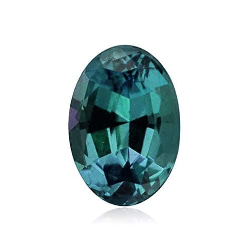 Instagem 4.02-4.52 Cts of 11x9 mm AAA Oval Russian Lab Created Alexandrite (1 pc) Loose Gemstone