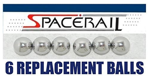 6 SPACERAIL Chrome Steel Replacement Balls Made in USA