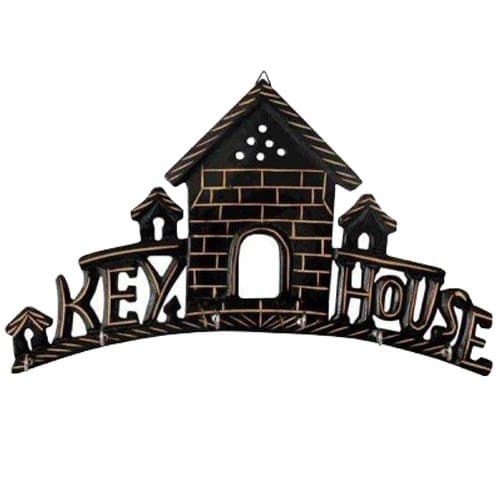 KEY HANGER , KEY WALL HOOKS , WOODEN KEY HOLDER , HANDCRAFTED WOODEN KEY STAND , BEST KEY ORGANISER KEY CHAIN STAND UNIQUE DESIGNED BY - VISHAL INDIA MART®