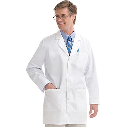 PrimeSurgicals Denim Lab Coat Unisex With 100 Days Warranty ?¢ Size.