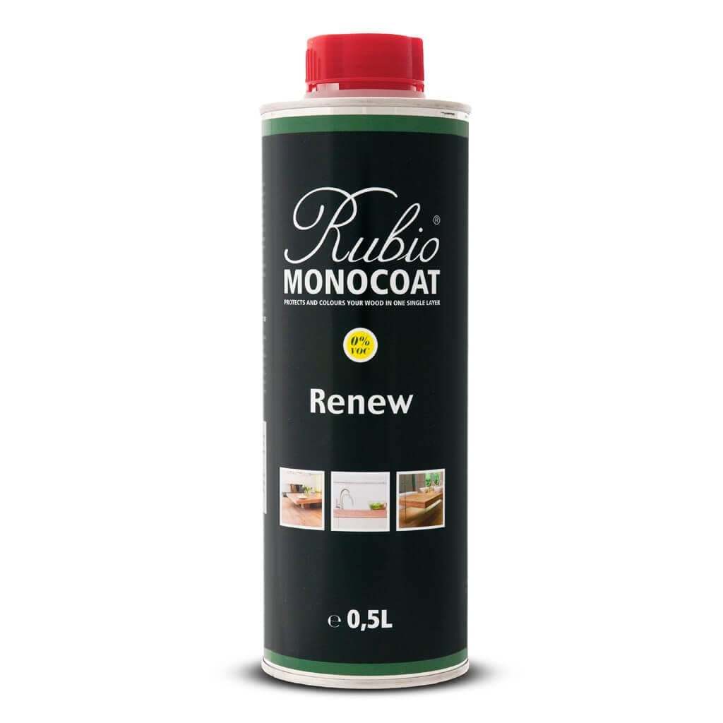 Rubio Monocoat Renew, 50 m² | Clear Wood Maintenance Treatment for Indoor Use | Protection for Wooden Floors & Surfaces Treated with Oil Plus 2C | 0.5 L