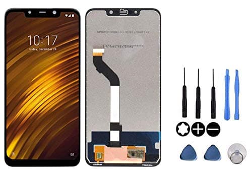 Theoutlettablet® LCD + TOUCH Replacement Screen compatible with Xiaomi Pocophone F1 / Poco F1 / + Tools - Color Black