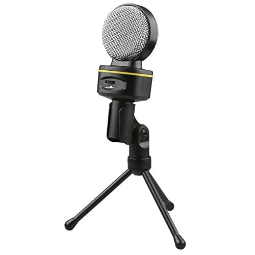 FOME Condenser Sound Studio Recording Microphone Mic w/ Stand SF-930 for PC Laptop Gaming Skype MSN + FOME GIFT