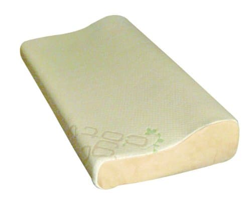 Slumber Saver Memory Foam Ergonomic Contour Pillow Thickness=Low-Profile 3-Inch