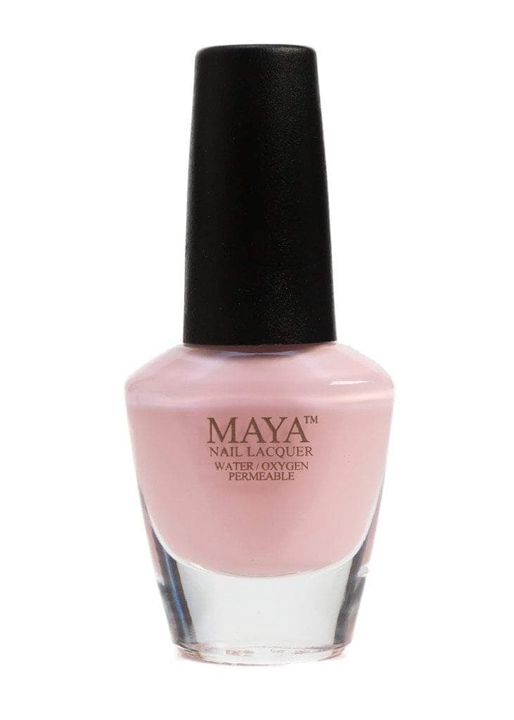 MAYA Nail Lacquer (Sugar Tip). Breathable, Made in The USA, and "9-Free"