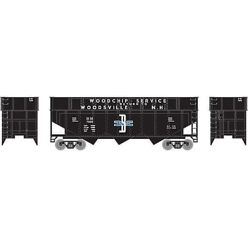 Athearn N B&M Wood CHIP Hopper #7509