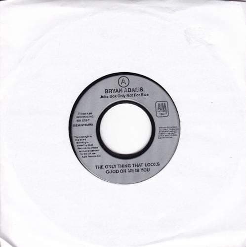 Only Thing That Looks Good On Me Is You 7 Inch (7" Vinyl 45) UK A&M 1986