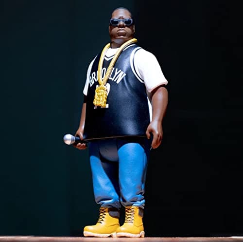 Super7 - Notorious B.I.G. ReAction Wave 2 - Biggie Brooklyn Jersey
