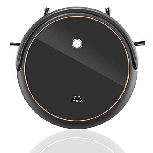 IMASS Robot Vacuum, Model A3 with Smart Path Planning, Max 1400pa High Suction Vacuum, Ultra-Thin Body, Super Silent, Built-in Blade Cleaning Brush Pet Hair Care for Hard Floors and Low Pile Carpet