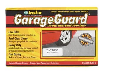 INSLX EGG111S99-1K TINT BASE GARAGE GUARD WATER BASE TWO PART EPOXY SIZE:1 GALLON KIT.