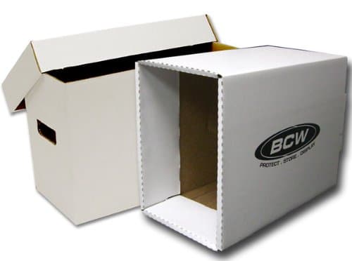 10 Short Comic Book House Drawer Boxes