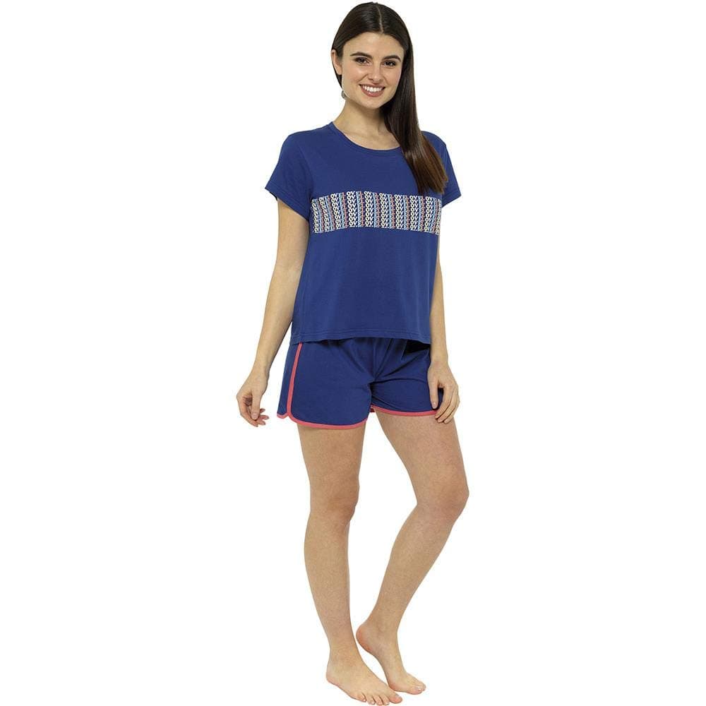 Daisy Dreamer Womens Pyjama Set T Shirt & Shorts Ladies Pyjamas Holiday Summer Cotton Pjama PJs