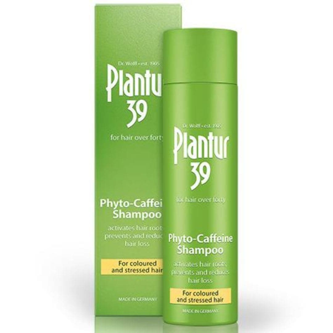 Plantur 39 250ml Phyto-Caffiene Shampoo for Coloured and Stressed Hair